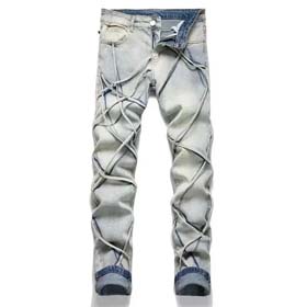 Revenge  Embroidered Classic Jeans-2435  