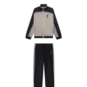 Trapstar Splicing Embroidery LOGO Sports Suit Jacket Thin Pants Men-2484  
